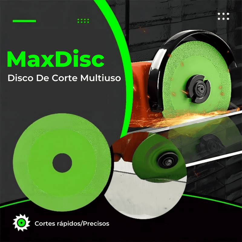 Disco De Corte Multiuso | MaxDisc + Brinde Exclusivo 🎁