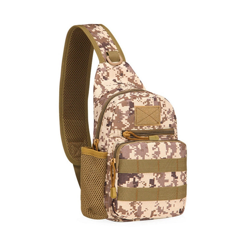 Bolsa Militar de Ombro Masculina