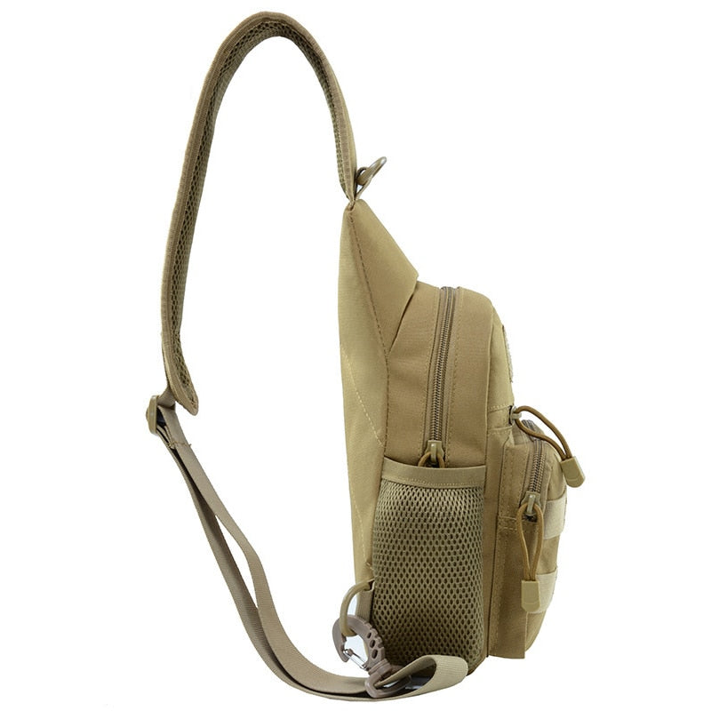 Bolsa Militar de Ombro Masculina