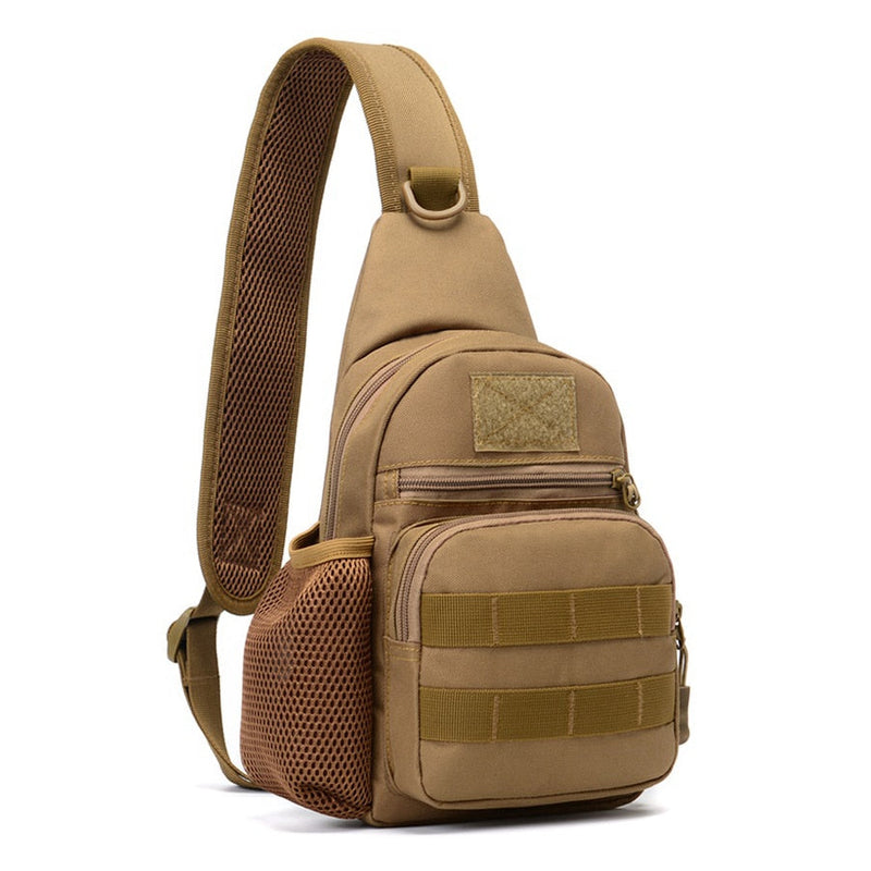 Bolsa Militar de Ombro Masculina