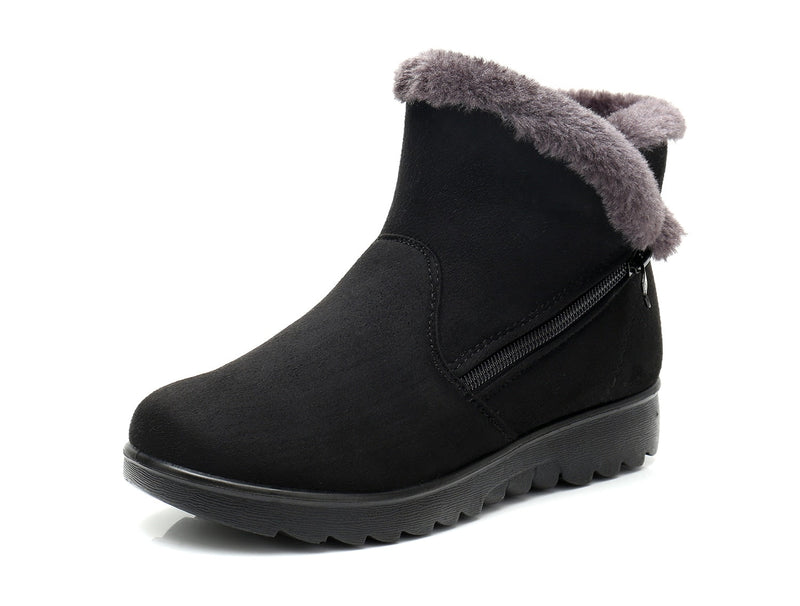 Bota de Inverno Feminina Aveludada | LuxeVelvet