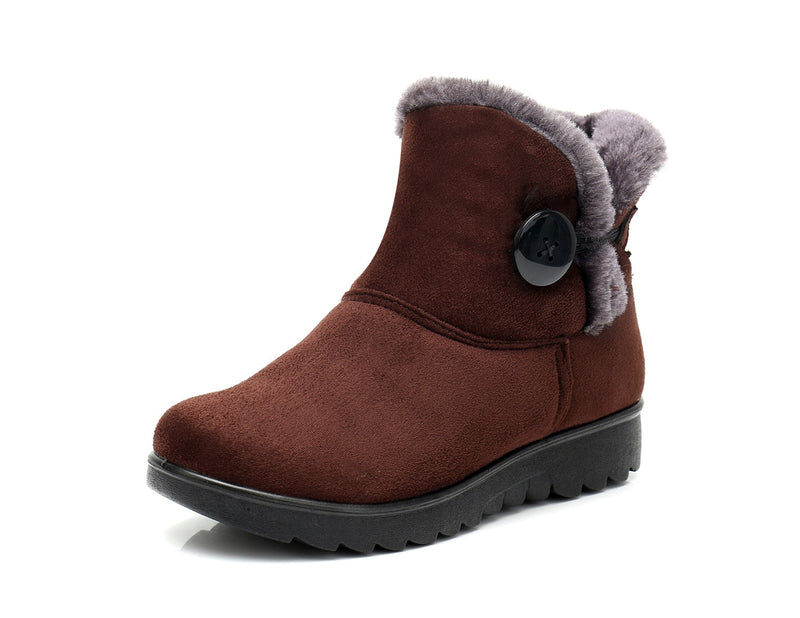 Bota de Inverno Feminina Aveludada | LuxeVelvet