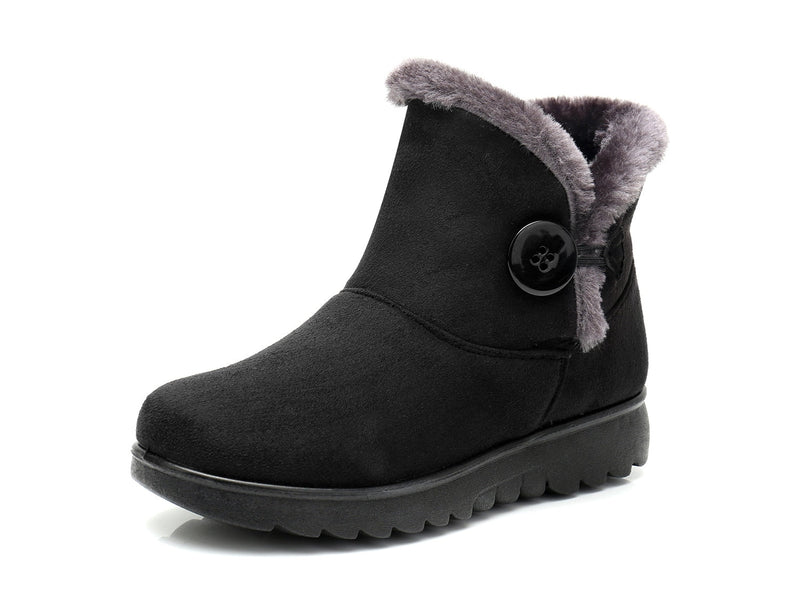 Bota de Inverno Feminina Aveludada | LuxeVelvet