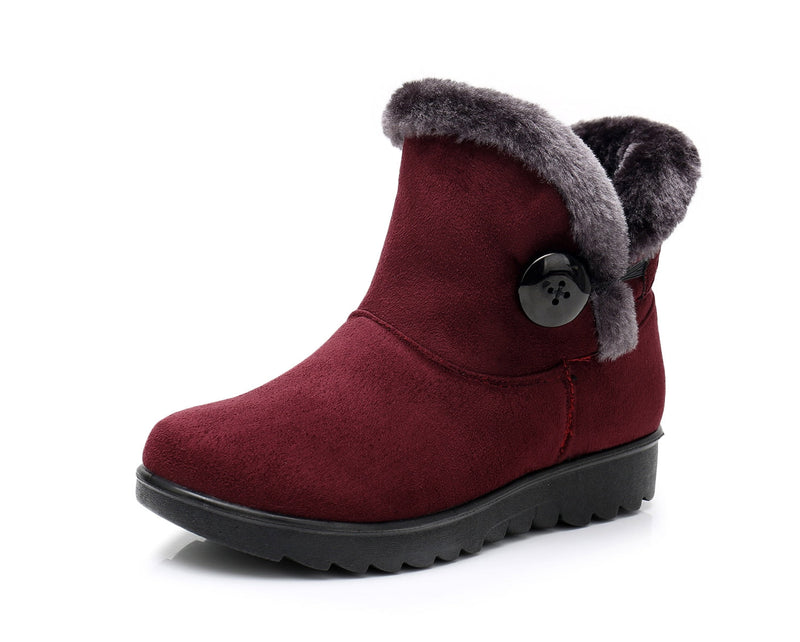 Bota de Inverno Feminina Aveludada | LuxeVelvet