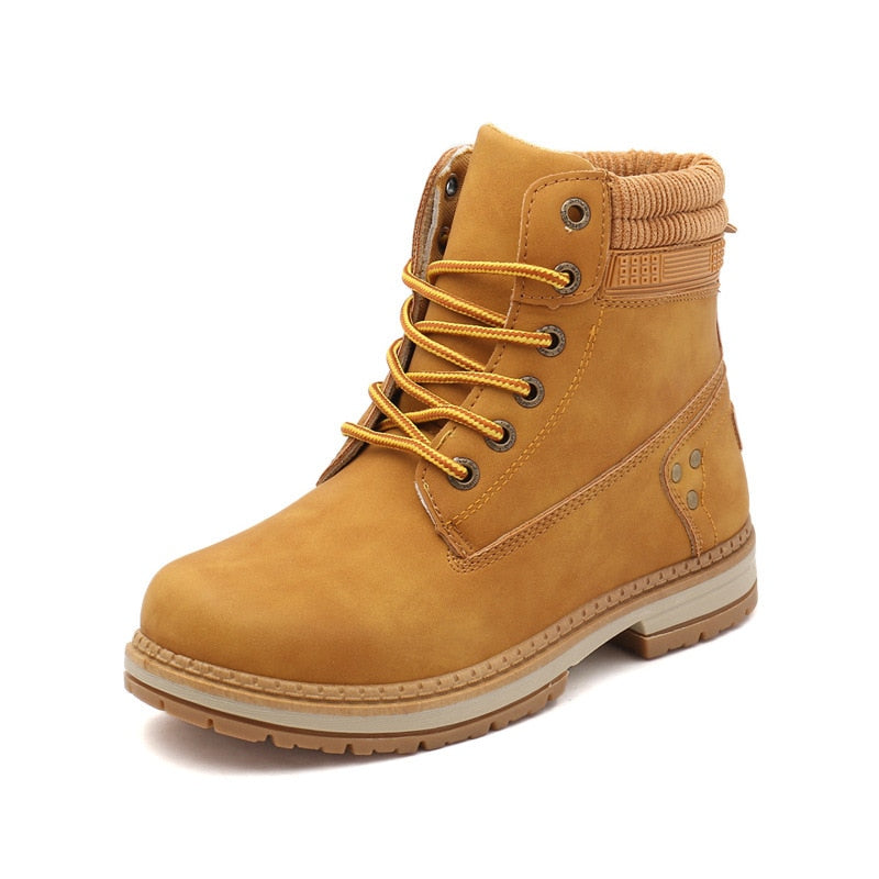 Bota em Couro Feminina de Inverno  WinterLeather