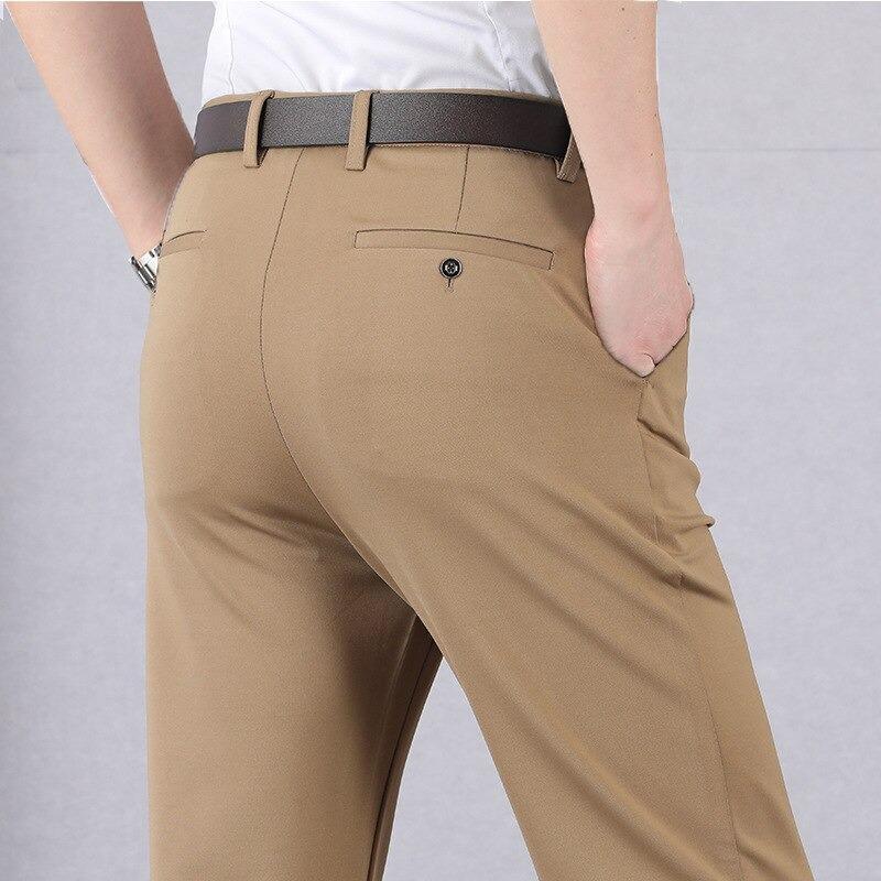 Calça Social Elástica Masculina 