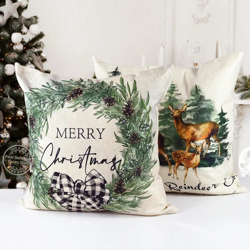 Christmas Cushion Cover Decoration | JinglePillow