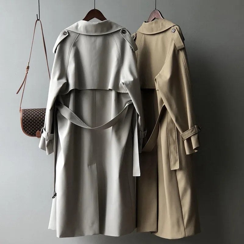 Women's Classic Long Coat | ChicLuxe