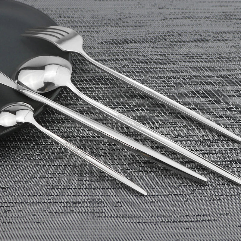 Complete Stainless Steel Cutlery Set