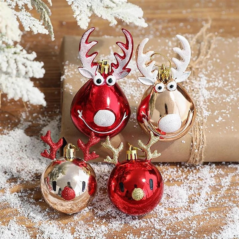 Decorated Christmas Ball Set