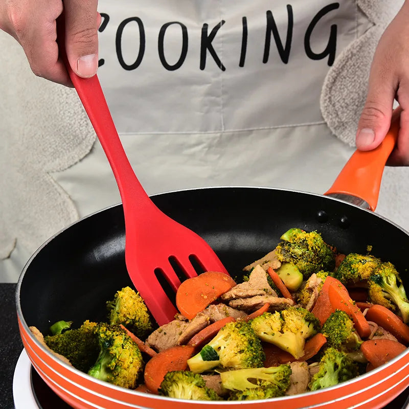 Conjunto de Utensílios para Cozinha Antiaderente de Silicone