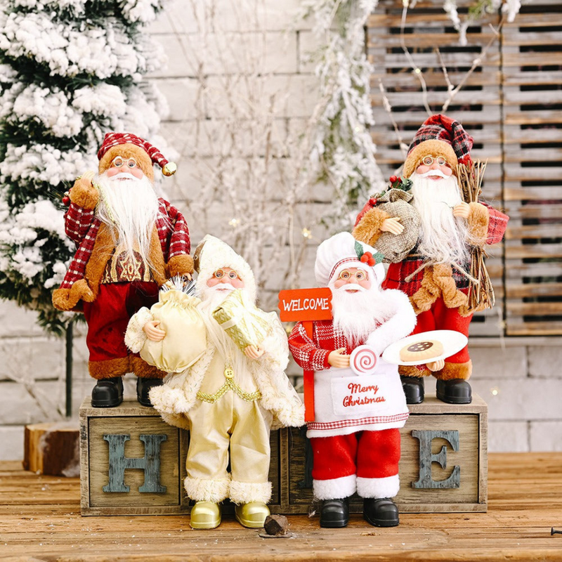 Santa Claus Figurine for Decoration | Christmas Doll