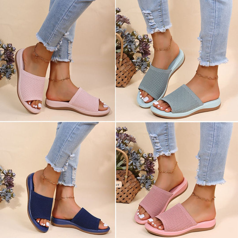 Chinelo Feminino Ortopédico Para o Verão