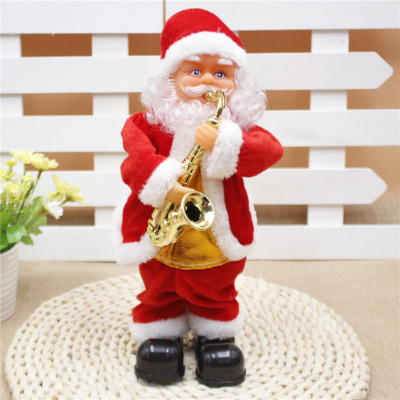 Papai Noel Banda De Natal Para Decoração