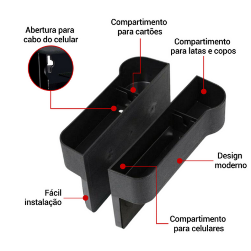 Multifunctional Car Organizer | Compact Box