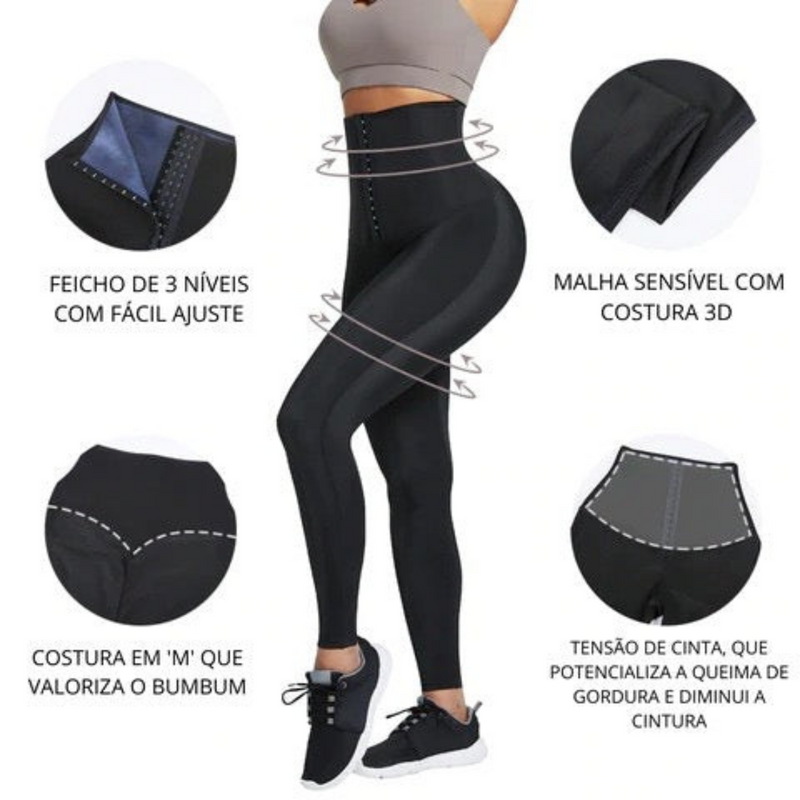 Calça Com Efeito De Sauna | Better Mobility