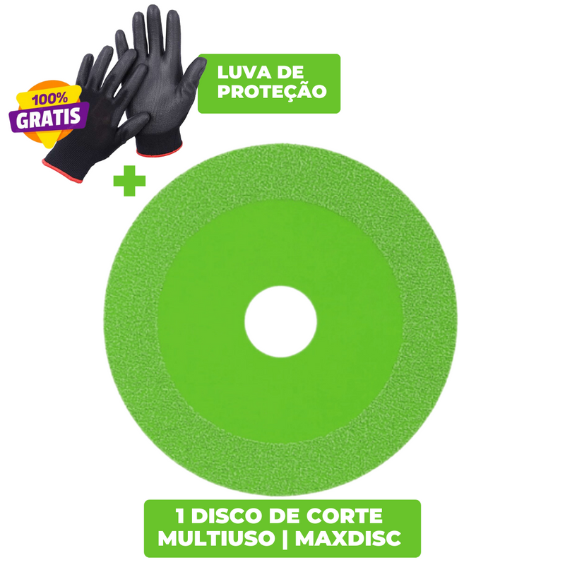 Disco De Corte Multiuso | MaxDisc + Brinde Exclusivo 🎁