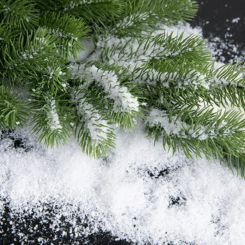 Flocos de Neve Artificiais para Decoração de Natal