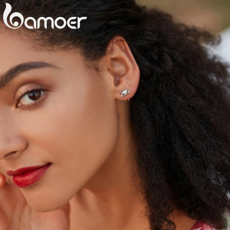 Earring | bamoer Genuine