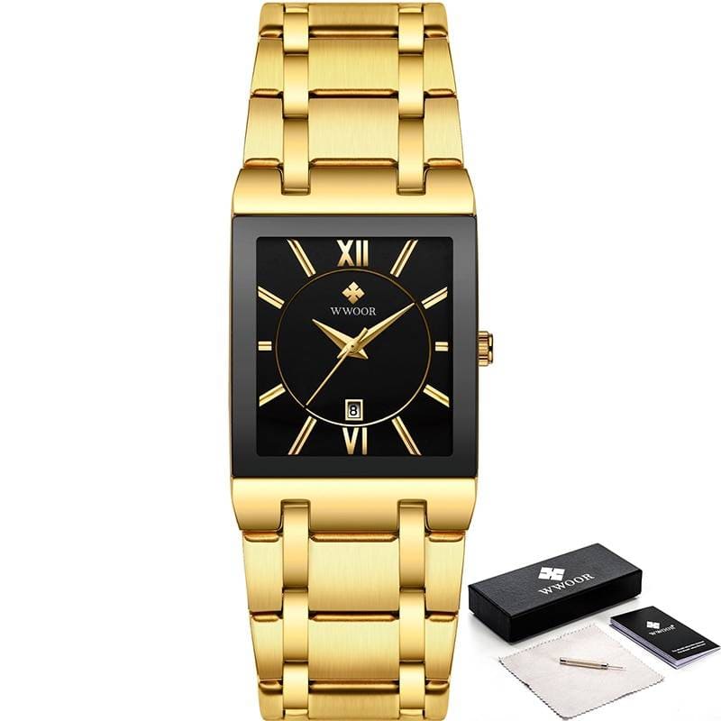 Relogio Masculino | Gold Watch