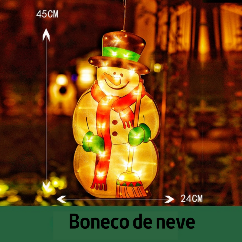 Luzes Suspensas De Natal Para Decoração