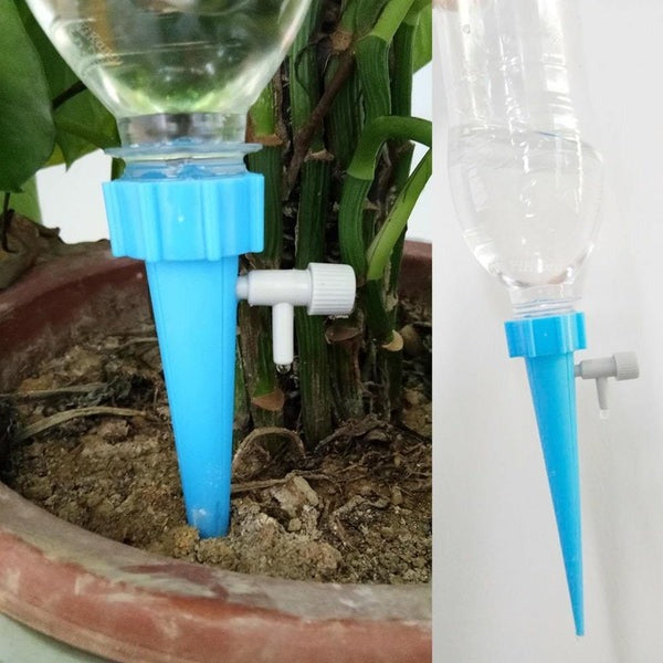 Irrigador Automático Acoplável de Garrafa Pet para Plantas | Kit Completo