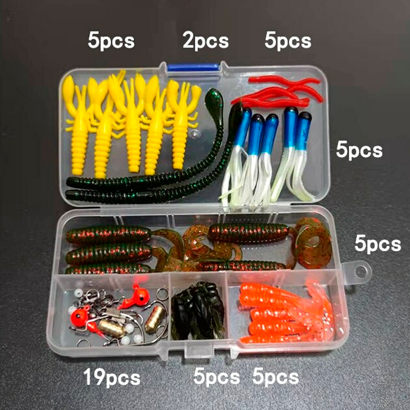 Kit Profissional de Pescaria com 165 Peças