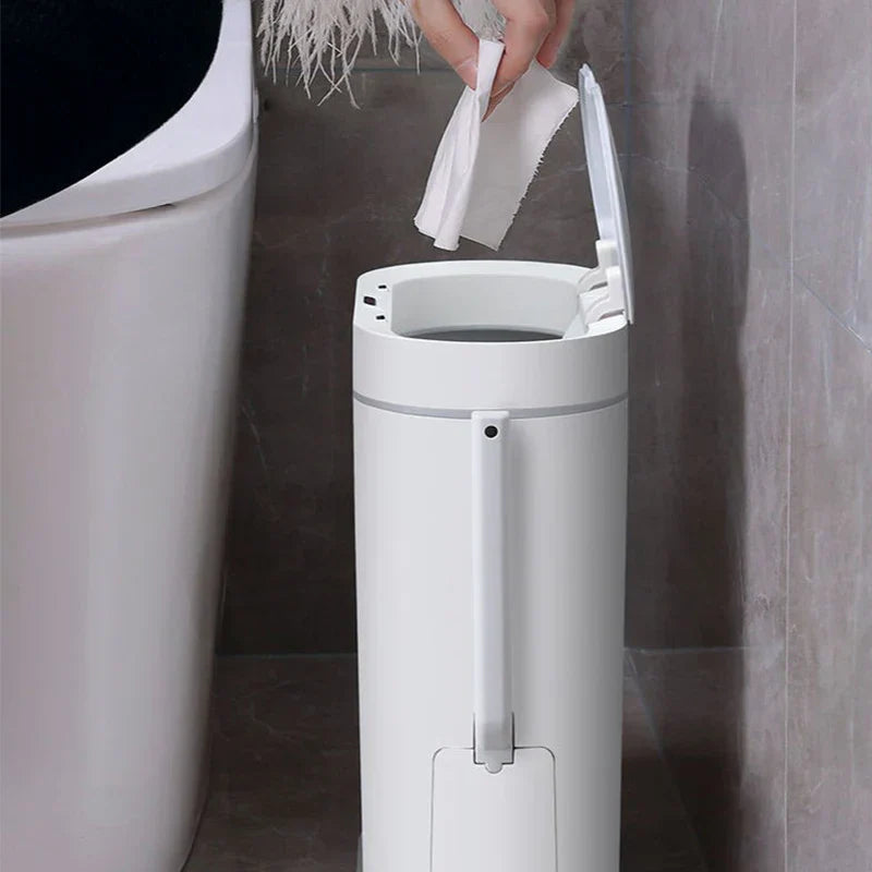 Lixeira Automática com Escova Limpadora Acoplada | CleanBrush