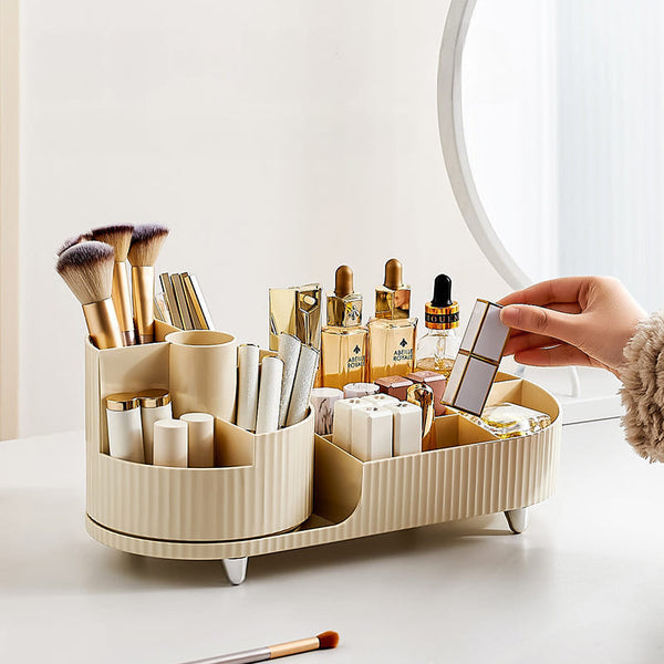 Makeup Organizer with Rotating Brush Holder | BeautySpin