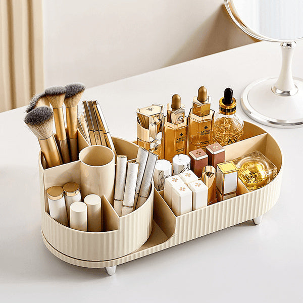 Makeup Organizer with Rotating Brush Holder | BeautySpin