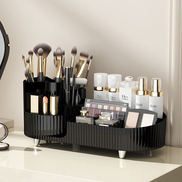 Makeup Organizer with Rotating Brush Holder | BeautySpin