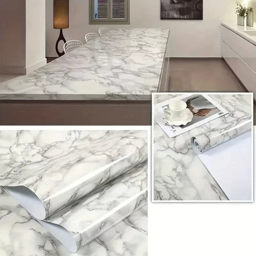 Self-Adhesive Marble Effect Wallpaper | LuxeMarble