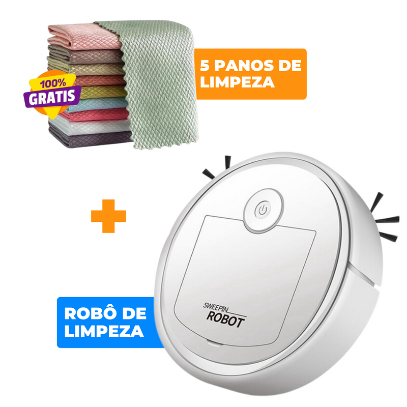 Robô De Limpeza | EasyClean 3 em 1 + Brindes Exclusivos