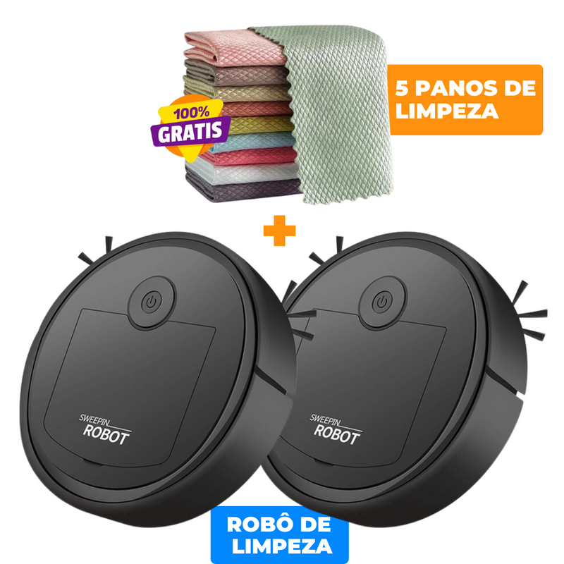 Robô De Limpeza | EasyClean 3 em 1 + Brindes Exclusivos