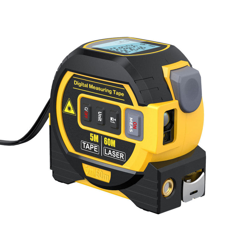 Trena a Laser Digital Profissional 3 em 1 | TechMaster