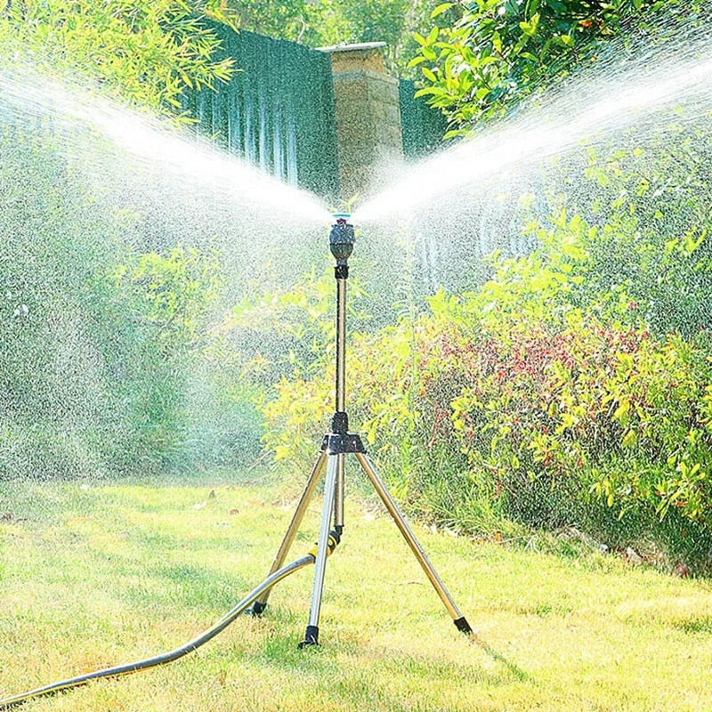 Tripé para Irrigação de jardim Rotativo Automático | AquaGlide